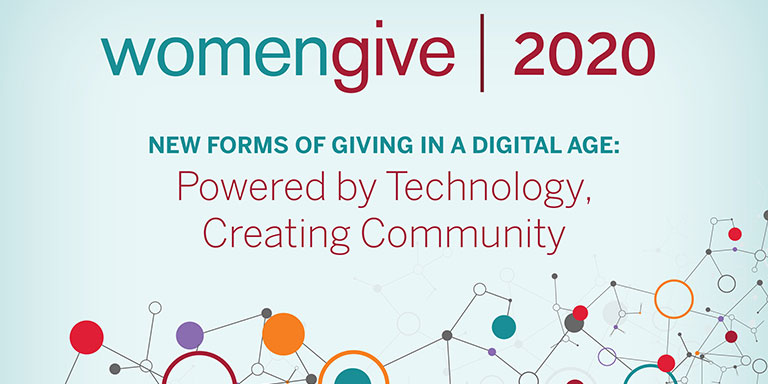 WomenGive 2020 report cover