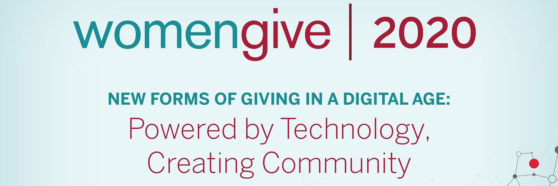 Women Give 2020: New Forms of Giving in a Digital Age: Powered by Technology, Creating Community